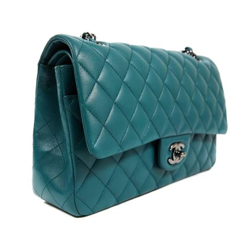 teal chanel|the Chanel handbags.